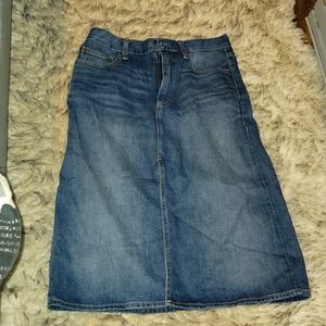 Denim Gap Skirt